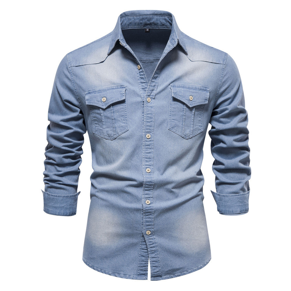 Stanton™ – La Chemise Denim Moderne