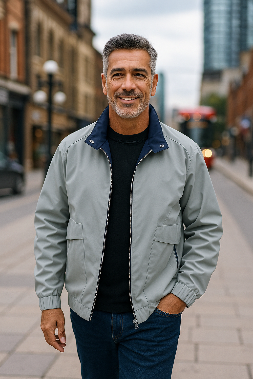James™ – Veste coupe-vent légère et décontractée