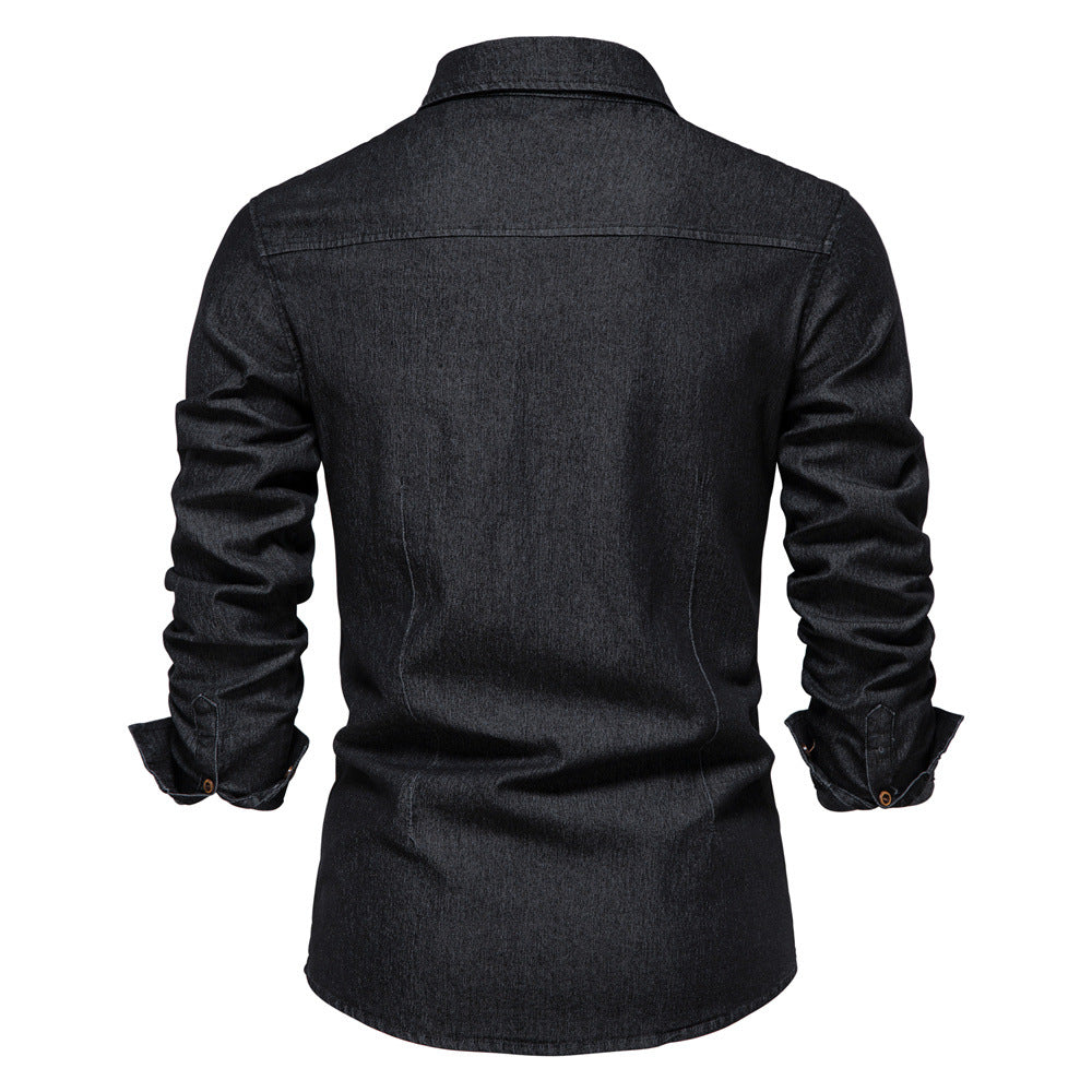 Stanton™ – La Chemise Denim Moderne