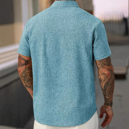 Cove™ – La Chemise Boutonnée Manches Courtes