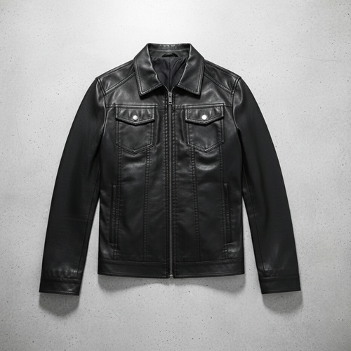 Hudson™ – Blouson cuir style raffiné