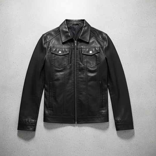 Hudson™ – Blouson cuir style raffiné