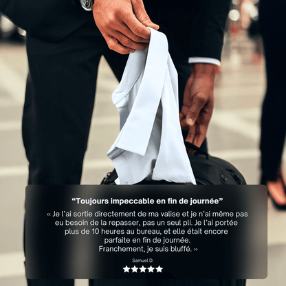 CleanCut – Chemise Pro Infroissable Stretch