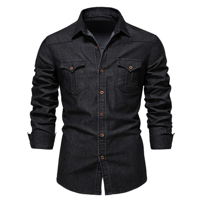 Stanton™ – La Chemise Denim Moderne
