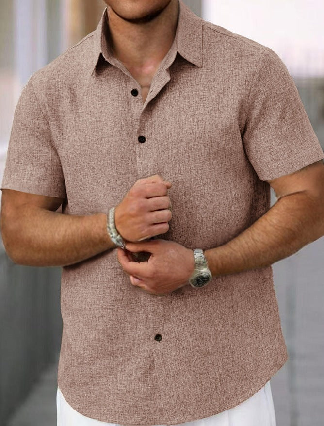 Cove™ – La Chemise Boutonnée Manches Courtes