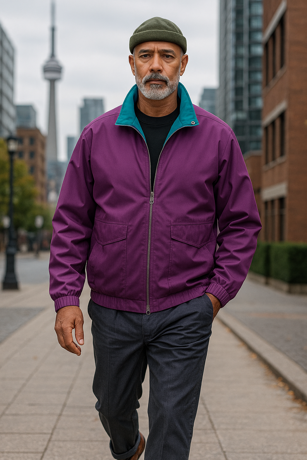James™ – Veste coupe-vent légère et décontractée
