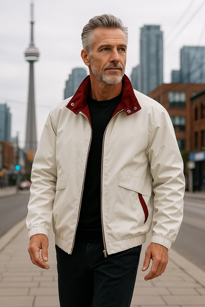 James™ – Veste coupe-vent légère et décontractée