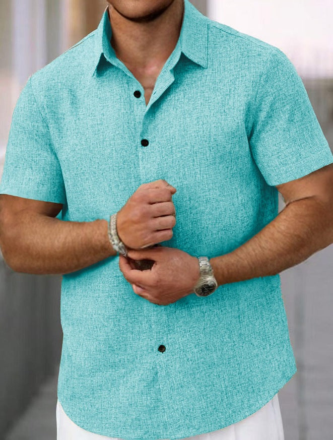 Cove™ – La Chemise Boutonnée Manches Courtes
