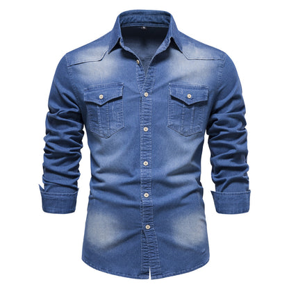 Stanton™ – La Chemise Denim Moderne