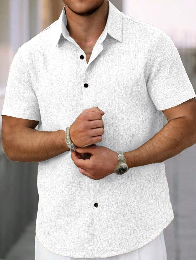 Cove™ – La Chemise Boutonnée Manches Courtes