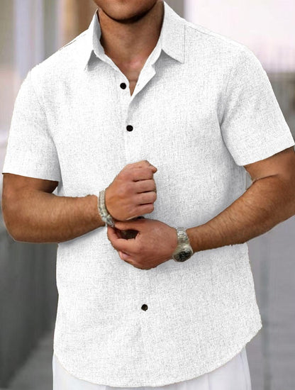 Cove™ – La Chemise Boutonnée Manches Courtes